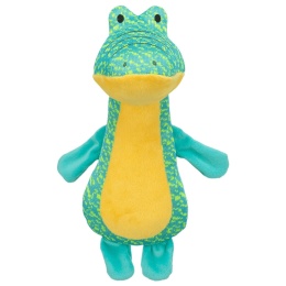 Trixie pluszowy aligator dla psa 29 cm zielony – miękka zabawka do gryzienia i przytulania