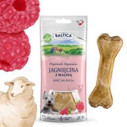 kość z jagnięciną i malinami dla psa baltica