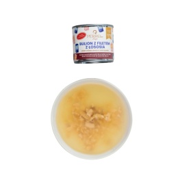 PERROland Soups bulion z filetem z łososia dla psa i kota 140g