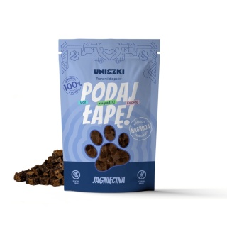 UNISZKI - Trenerki z jagnięciną dla psa 90g