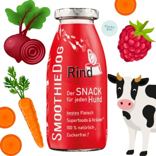 SmoothieDog - smoothie dla psa wołowina z warzywami 250ml