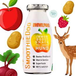 SmoothieDog smoothie dla psa wspierające układ odpornościowy 250 ml dostępne w sklepie PieskoBox