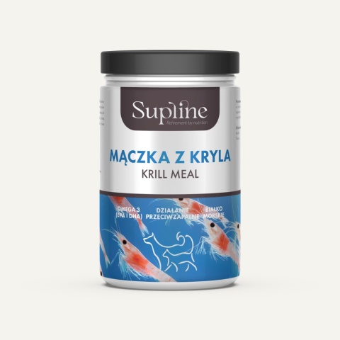 Supline Mączka z kryla dla psa 100g w pieskobox