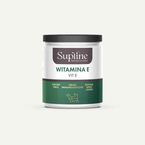 Supline Witamina E dla psa i kota 100 g – suplement antyoksydacyjny wspierający odporność pieskobox