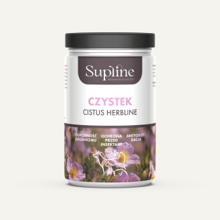 Supline – czystek dla psa 100g (na kleszcze, odporność i alergie)
