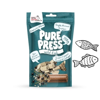 Syta Micha Pure Press smaczki Rybne 150g – tłoczone na zimno dla psa