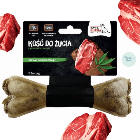 Syta Micha kość do żucia dla psa na mocne stawy 13,5 cm w sklepie PieskoBox