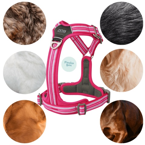 Szelki dla psa DOG Copenhagen Comfort Walk AIR 3.0 różowe - pieskobox