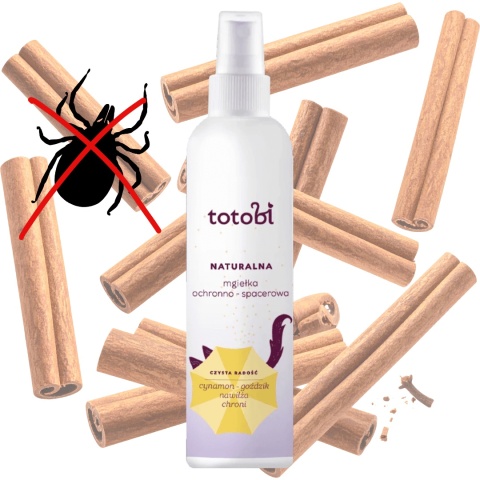 Totobi naturalna mgiełka cynamonowa ochronno-spacerowa dla psa 100ml pieskobox