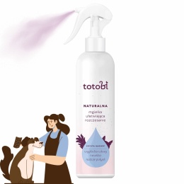 Totobi mgiełka ułatwiająca czesanie sierści psa 300ml pieskobox