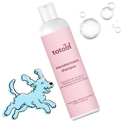 Totobi Microbiomskin Shampoo - Prebiotyczny szampon wspierający mikrobiom skóry psa 300ml