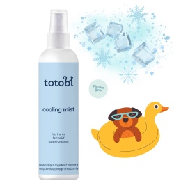 Totobi Cooling Mist 100 ml – nawilżająca mgiełka chłodząca dla psa do pielęgnacji skóry i sierści