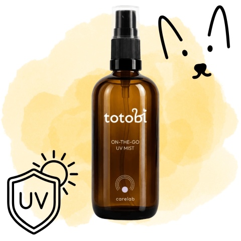 Totobi carelab Skin & Coat UV Booster Mist mgiełka regeneracyjna z ochroną UV dla psa 100ml