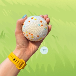 Trixie Light Strong lekka piłka dla psa 7,5 cm – zabawka do aportowania i aktywnej zabawy