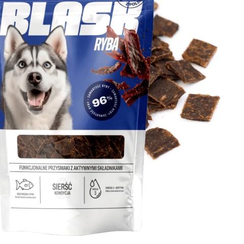 Smaczki funkcyjne UNISZKI na sierść i skórę z rybą dla psa