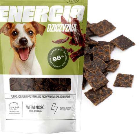 Smaczki funkcyjne UNISZKI na witalność z dzikiem dla psa