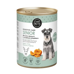 WOW!PETS Senior Digestive Care Sarna z Dynią karma mokra dla psa 400g