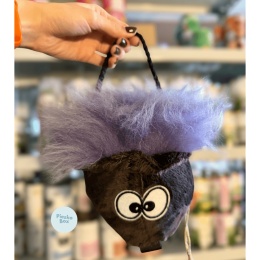 Pluszowy Magiczny Kociołek WoolieWhillie z naturalnym owczym futrem dla psa pieskobox