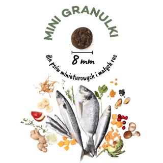 YDOLO MINI Wild Fish - Półwilgotna Karma z Dzikich Ryb Morskich dla Psów Małych Ras 700g