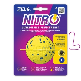Zeus NITRO piłka dla psa 7,6 cm duża elastyczna