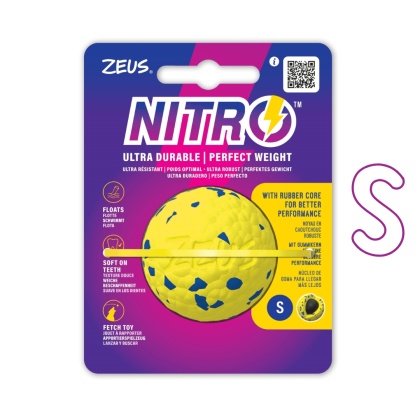Zeus - Nitro elastyczna piłka dla psa S (5cm)