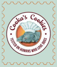 Logo marki Cooka’s Cookies – naturalne karmy i przysmaki dla psów klasy human-grade 